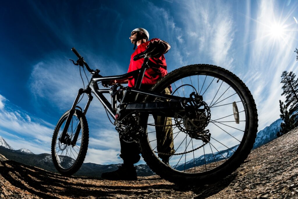 Big bike for heavy riders