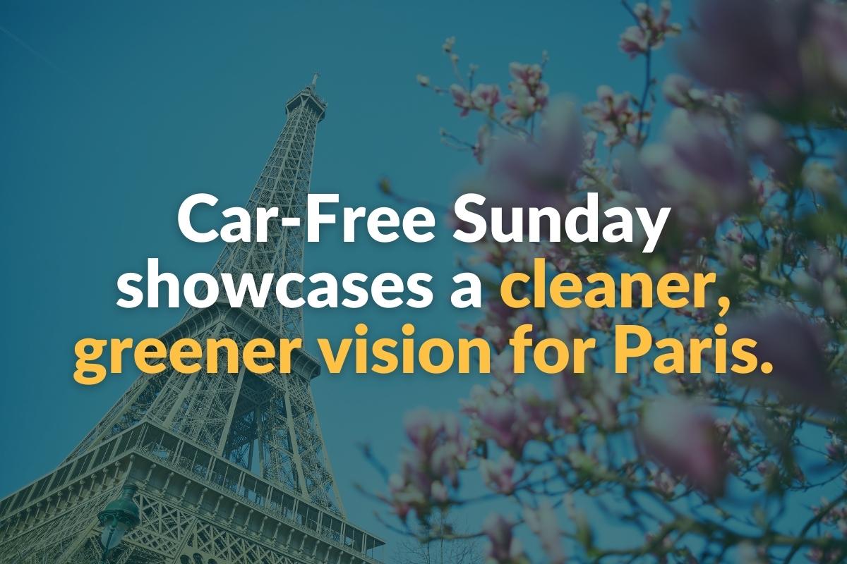 car free sunday paris