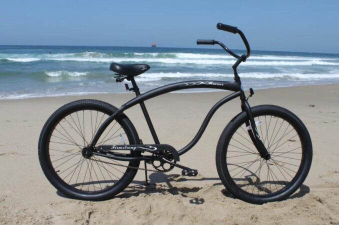 Firmstrong Bruiser Bicycle on Beach