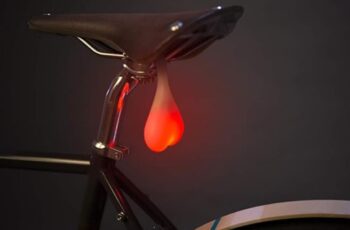 Funny gifts for cyclists glowing red bike balls