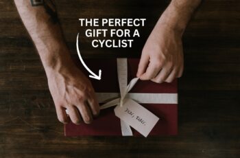 A gift being wrapped